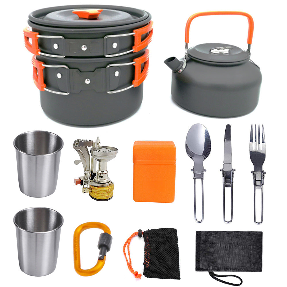Camping Cookware Kit – Outdoor Cooking Set