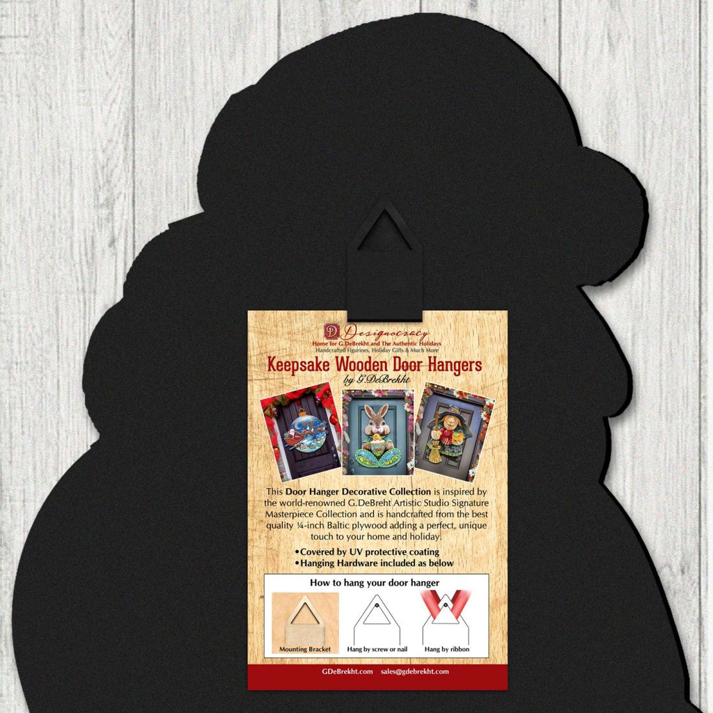 Be Thankful Turkey Sitter Door Decor