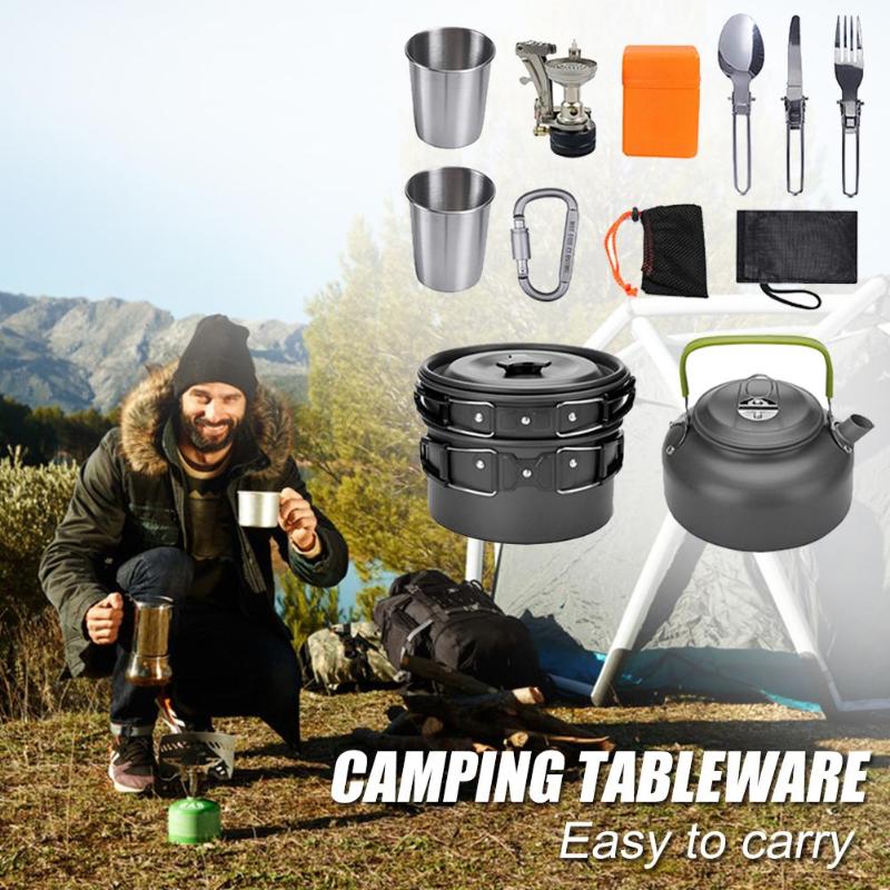 Camping Cookware Kit – Outdoor Cooking Set