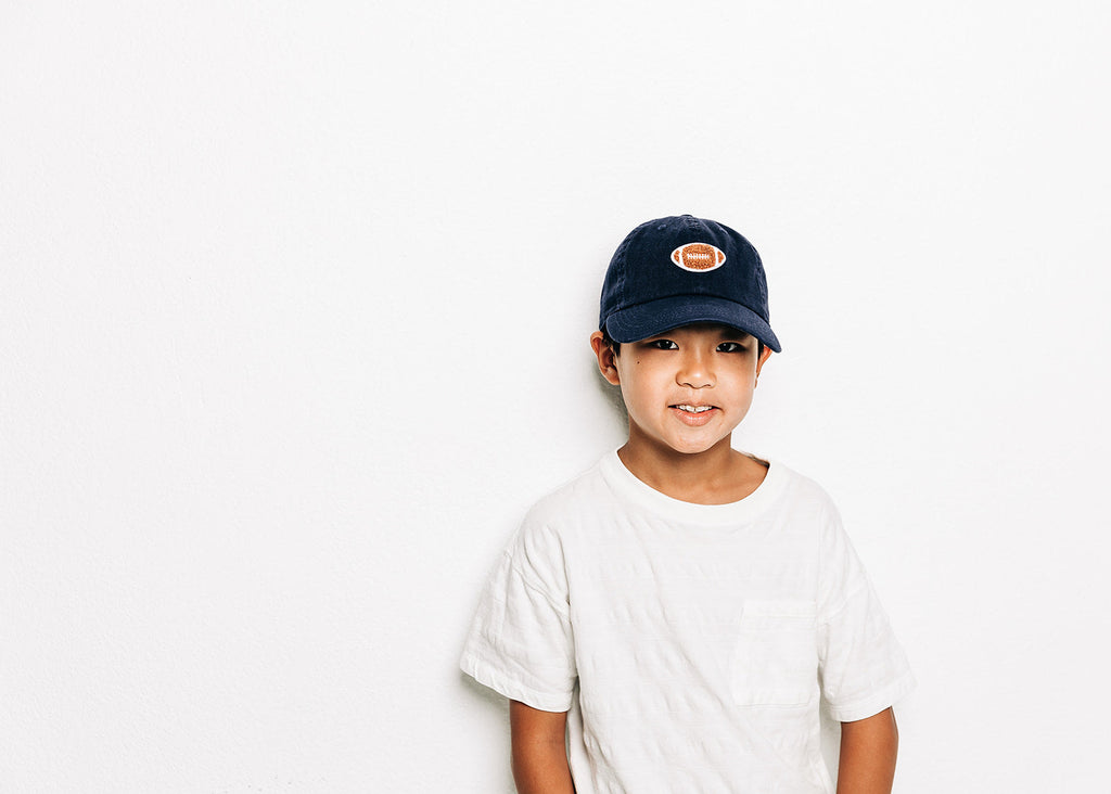 Football Patch Baseball Hat