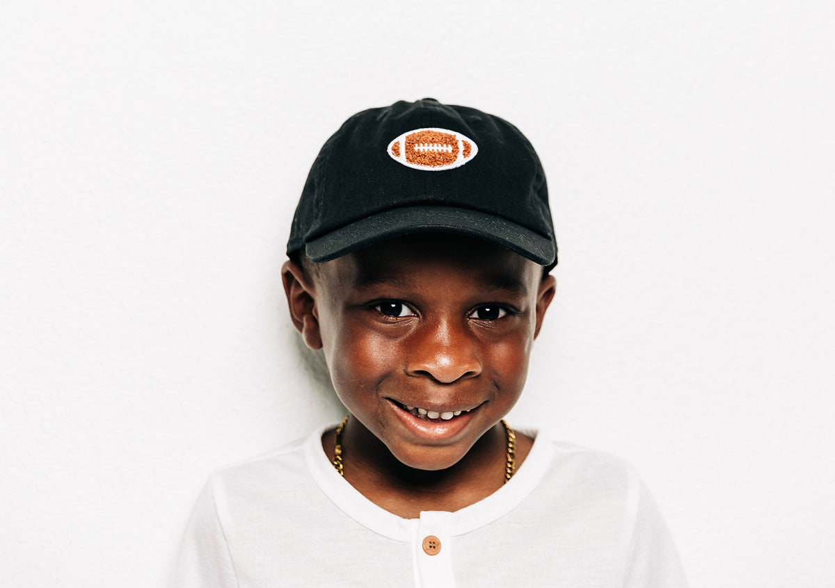 Football Patch Baseball Hat