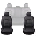 Umbrauto Nappa Leather Seat Covers for Dodge RAM Crew/Quad/Mega Cab (2009–2026)