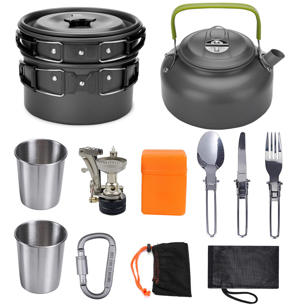 Camping Cookware Kit – Outdoor Cooking Set