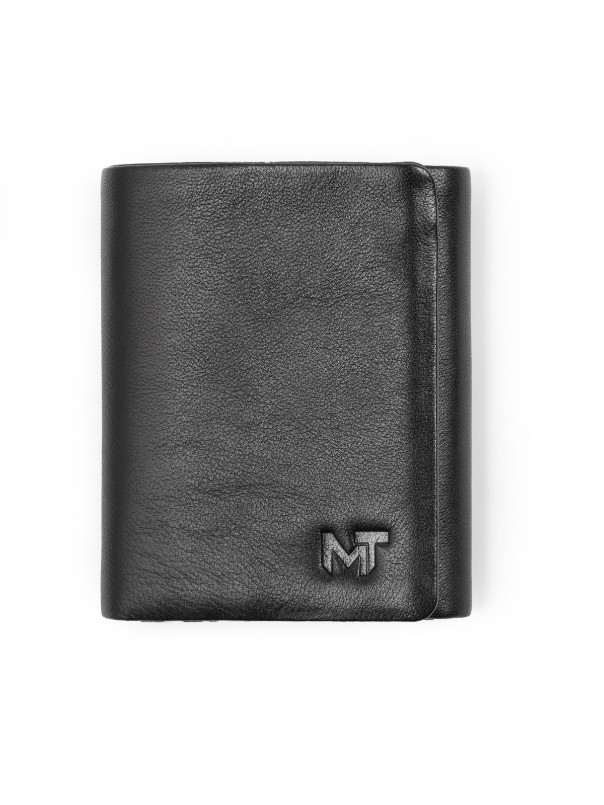 Men's leather trifold wallet