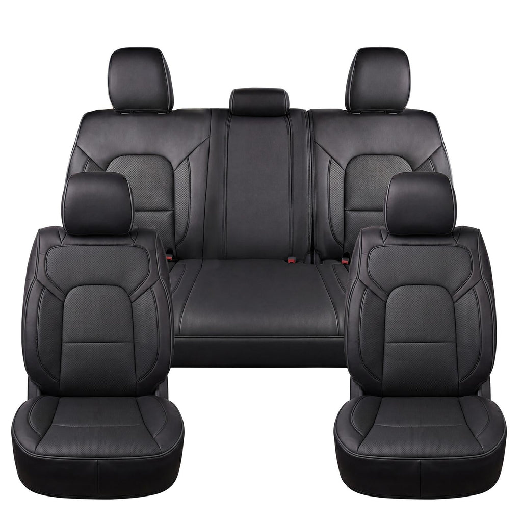 Umbrauto Nappa Leather Seat Covers for Dodge RAM Crew/Quad/Mega Cab (2009–2026)