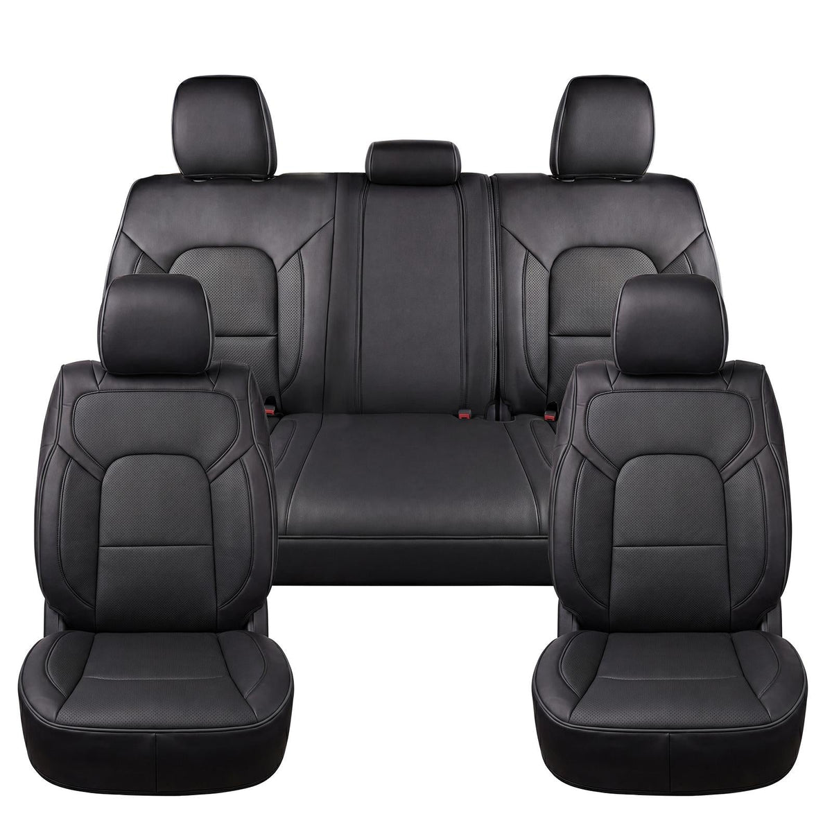 Umbrauto Nappa Leather Seat Covers for Dodge RAM Crew/Quad/Mega Cab (2009–2026)
