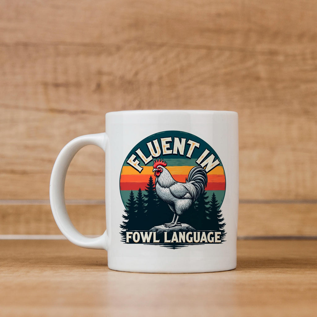 Funny Rooster Coffee Mug