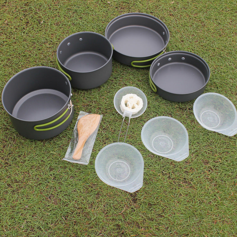 Non-Stick Camping Cookware Set for 2–3 People