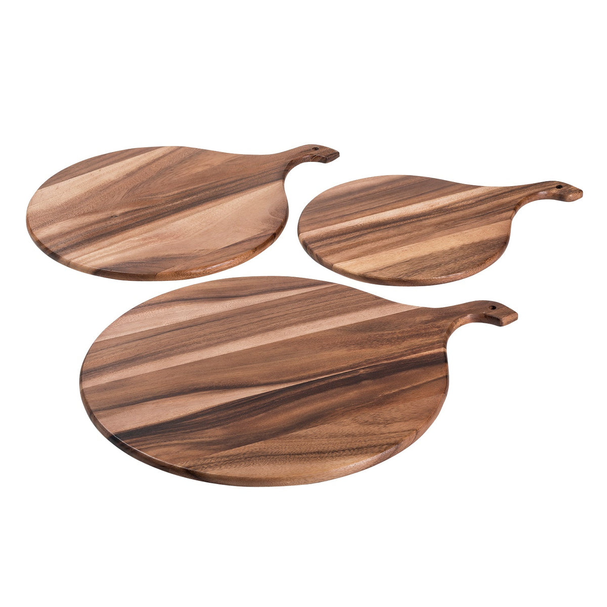 Acacia Wood Cutting/ Charcuterie Board - Medium Round