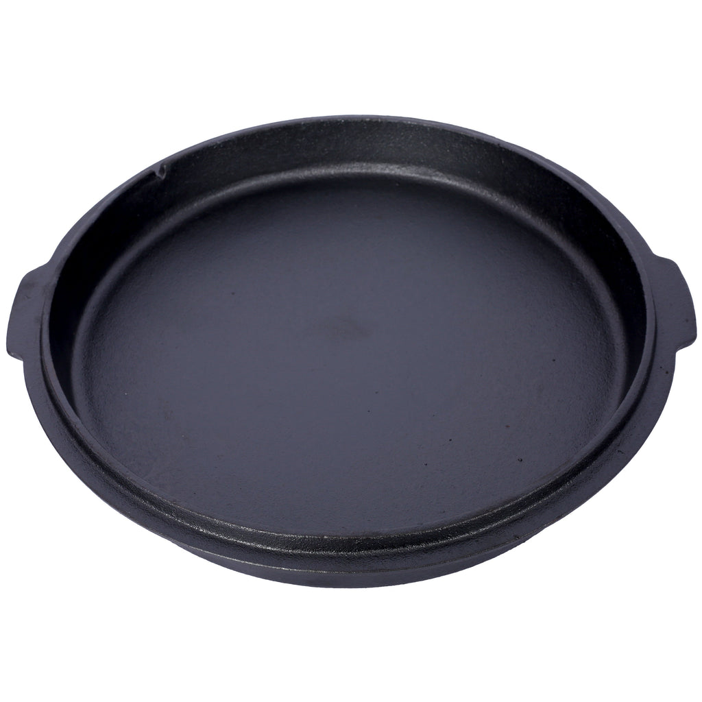 Cast Iron Camp Dutch Oven with Skillet Lid & Legs, 4.5 Qt
