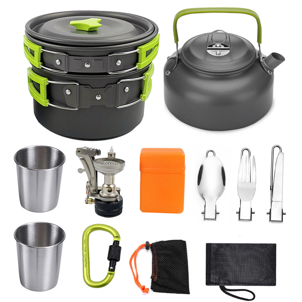 Camping Cookware Kit – Outdoor Cooking Set