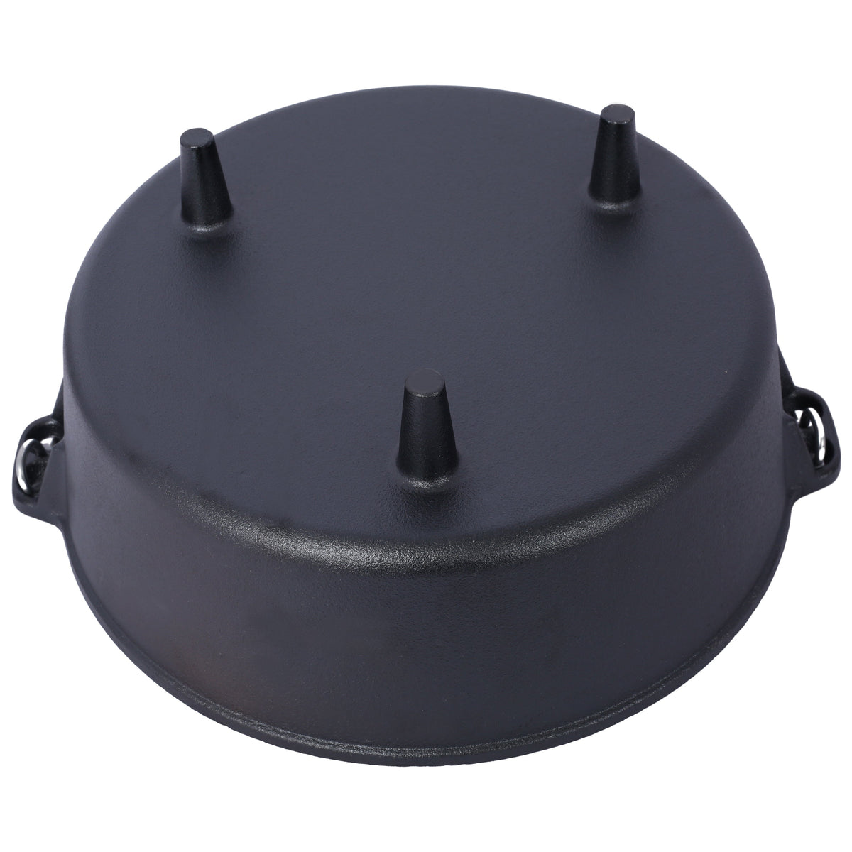 Cast Iron Camp Dutch Oven with Skillet Lid & Legs, 4.5 Qt