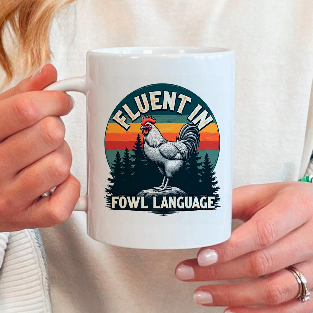 Funny Rooster Coffee Mug
