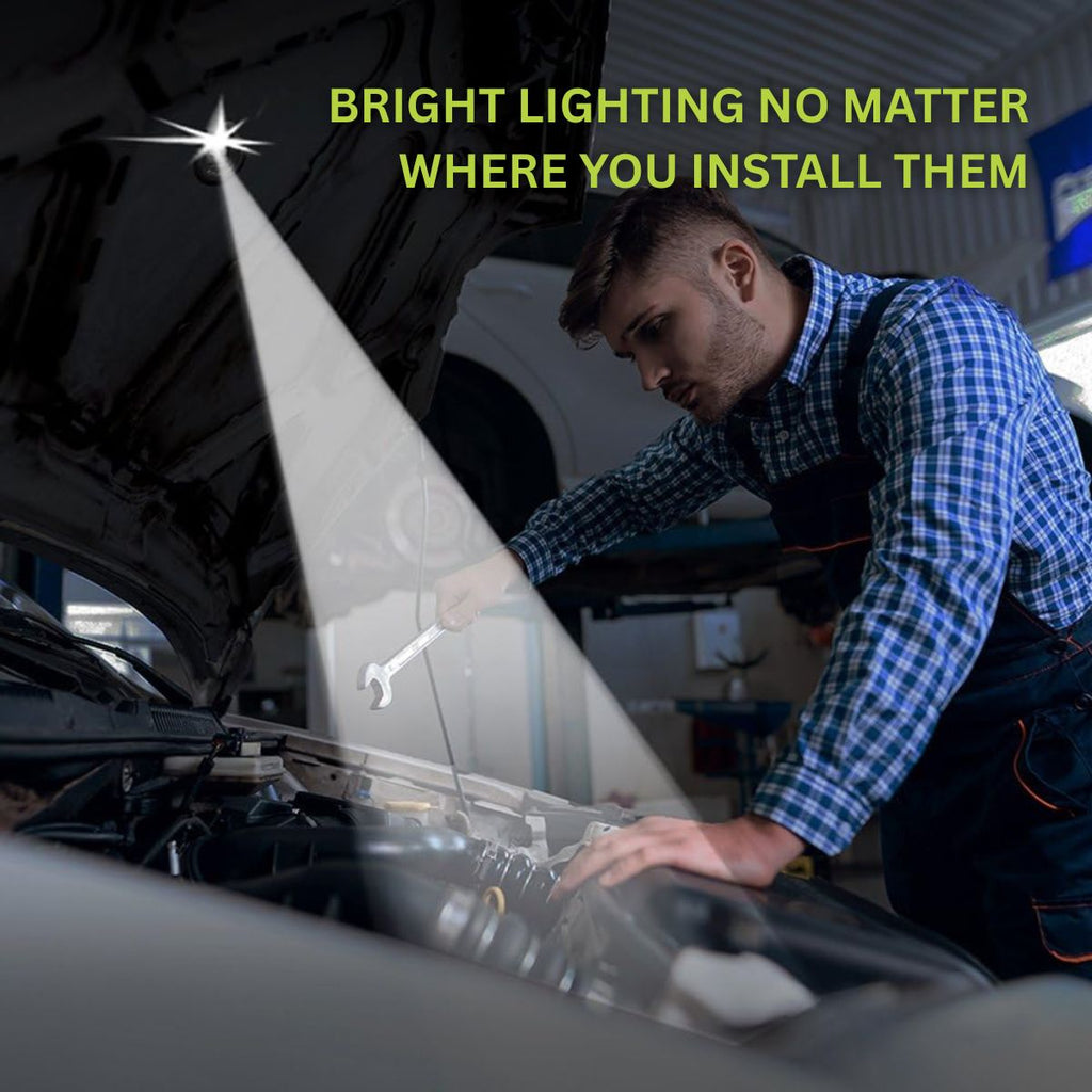 BUTTON LAMP Adhesive LED Utility Lights