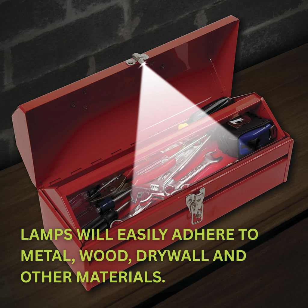 BUTTON LAMP Adhesive LED Utility Lights