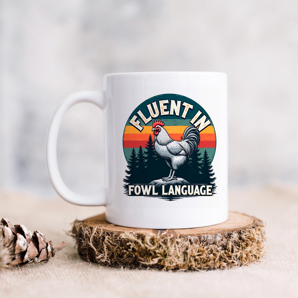 Funny Rooster Coffee Mug