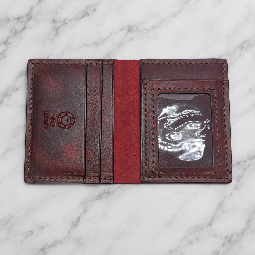 Bourbon Reserve Leather ID Card Wallet