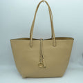Classic Trapeze Tote Bag with Dual Handles and Ring Detail