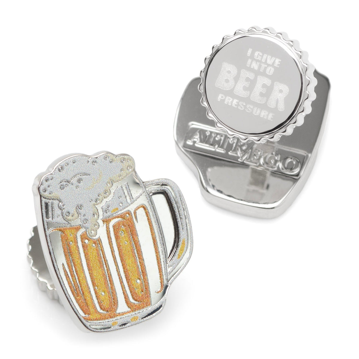 Beer Aficionado Cufflinks & Tie Bar Gift Set