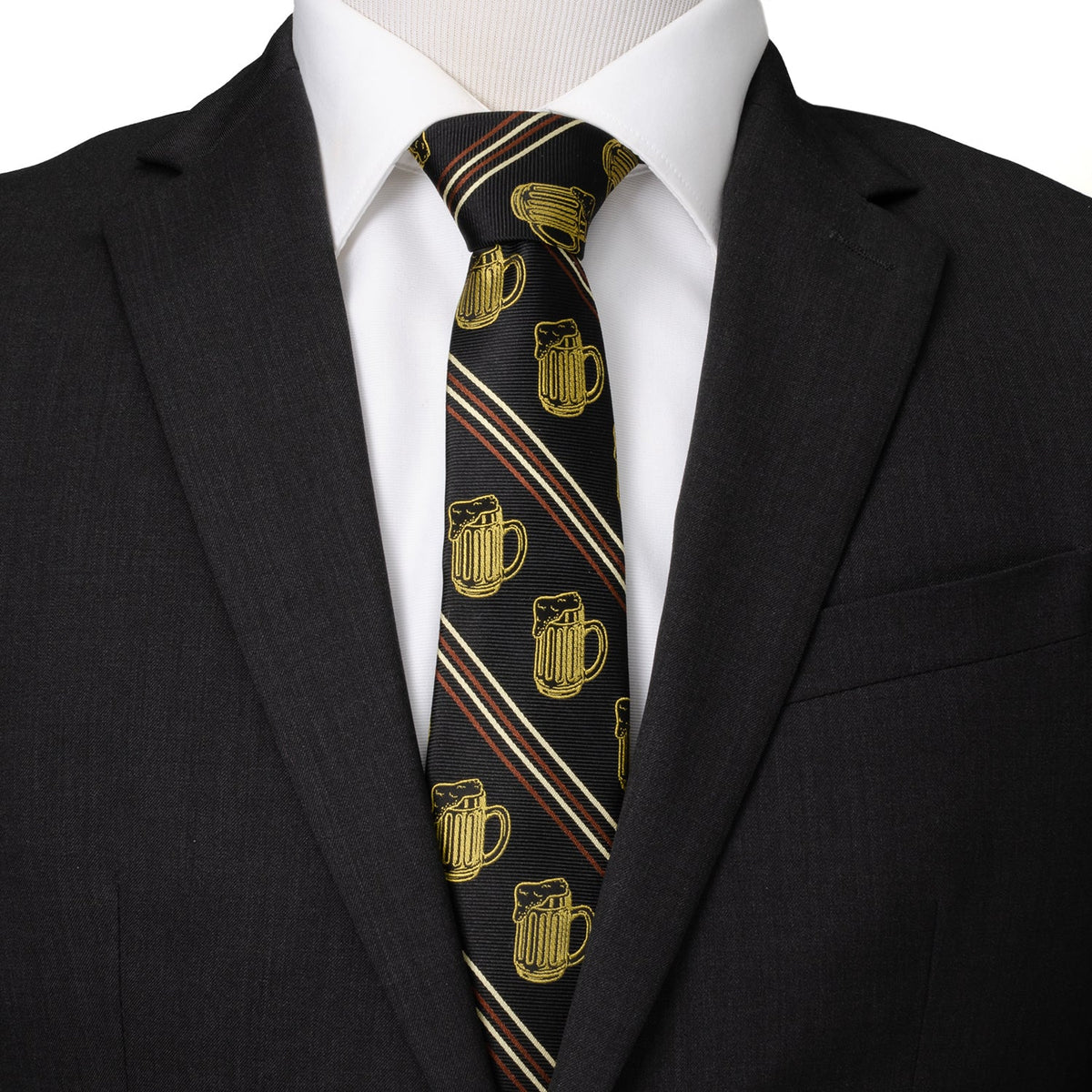 Beer Aficionado Cufflinks & Tie Bar Gift Set