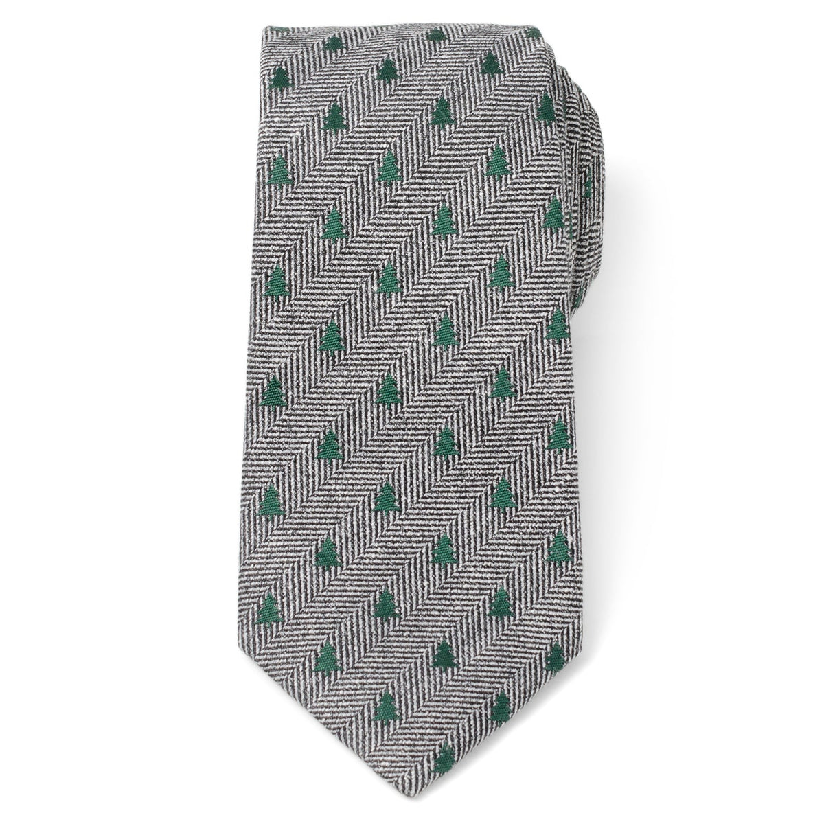 Holiday Tree Tie & Tie Bar Gift Set