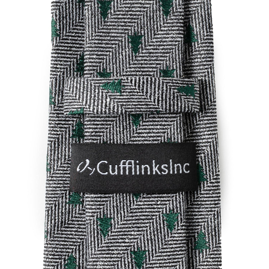 Holiday Tree Tie & Tie Bar Gift Set