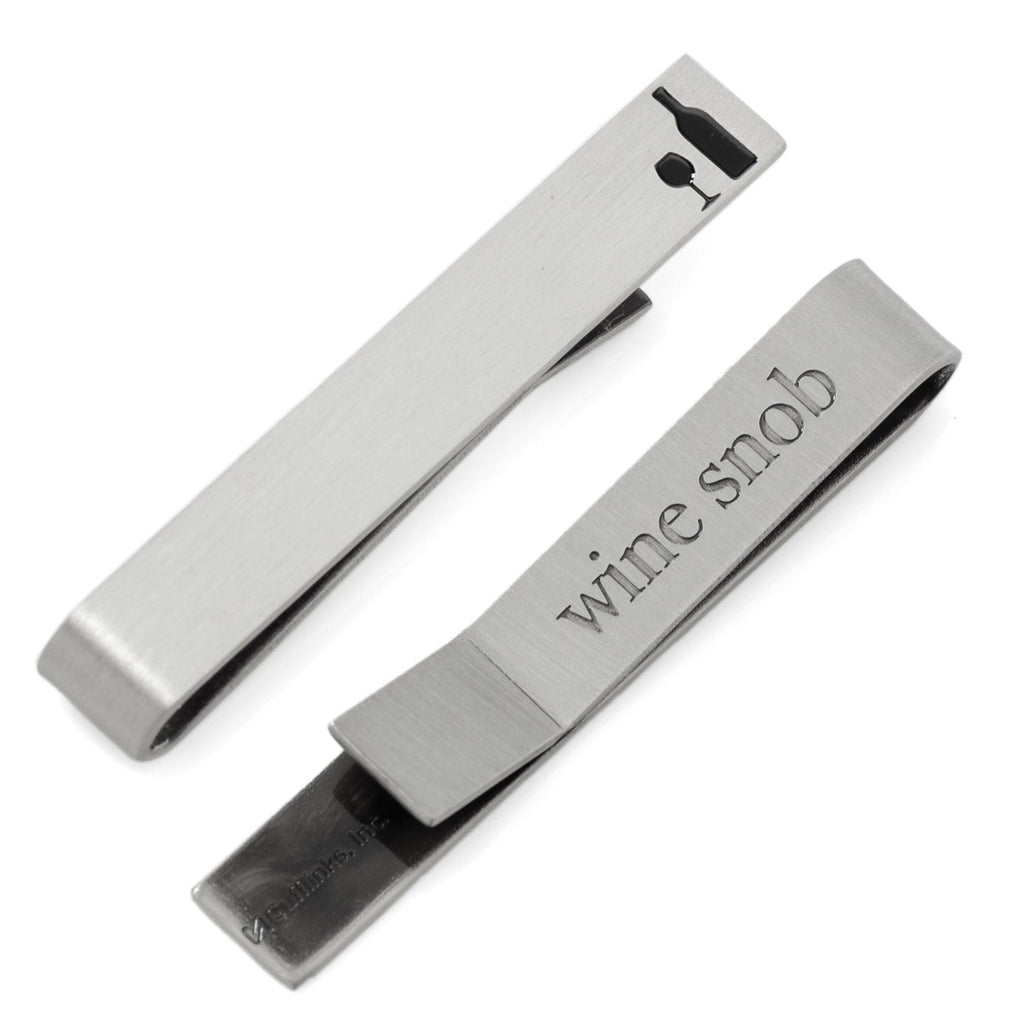 Wine Lover Cufflinks & Tie Bar Gift Set