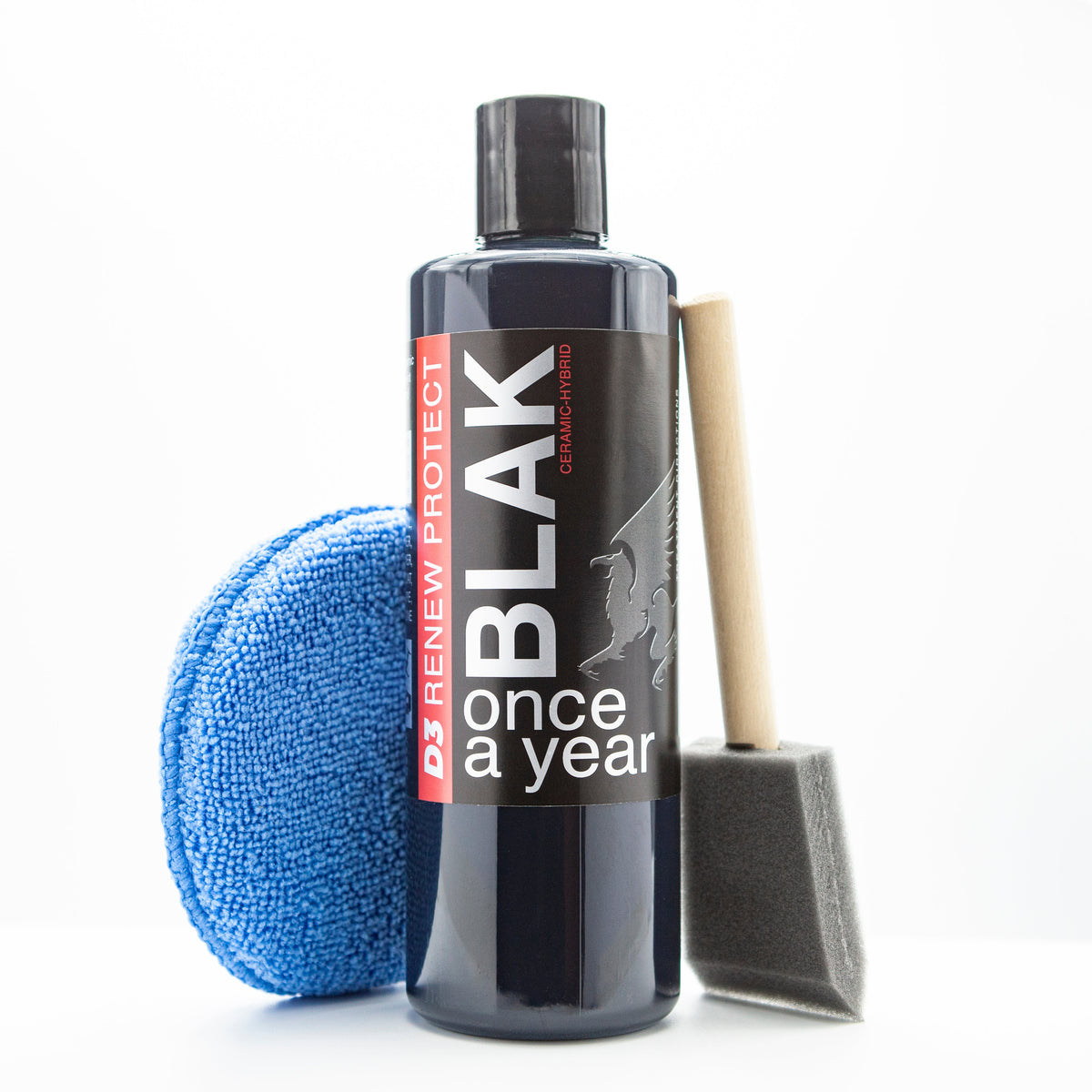 BLAK Full Kit – Ceramic Hybrid Trim Restorer & Protectant