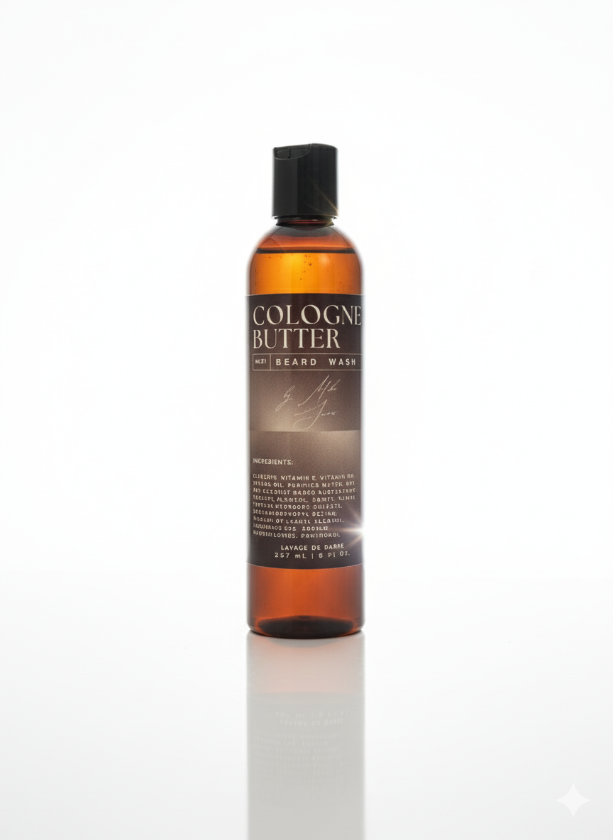 Cologne Butter Unscented Beard Wash for Men