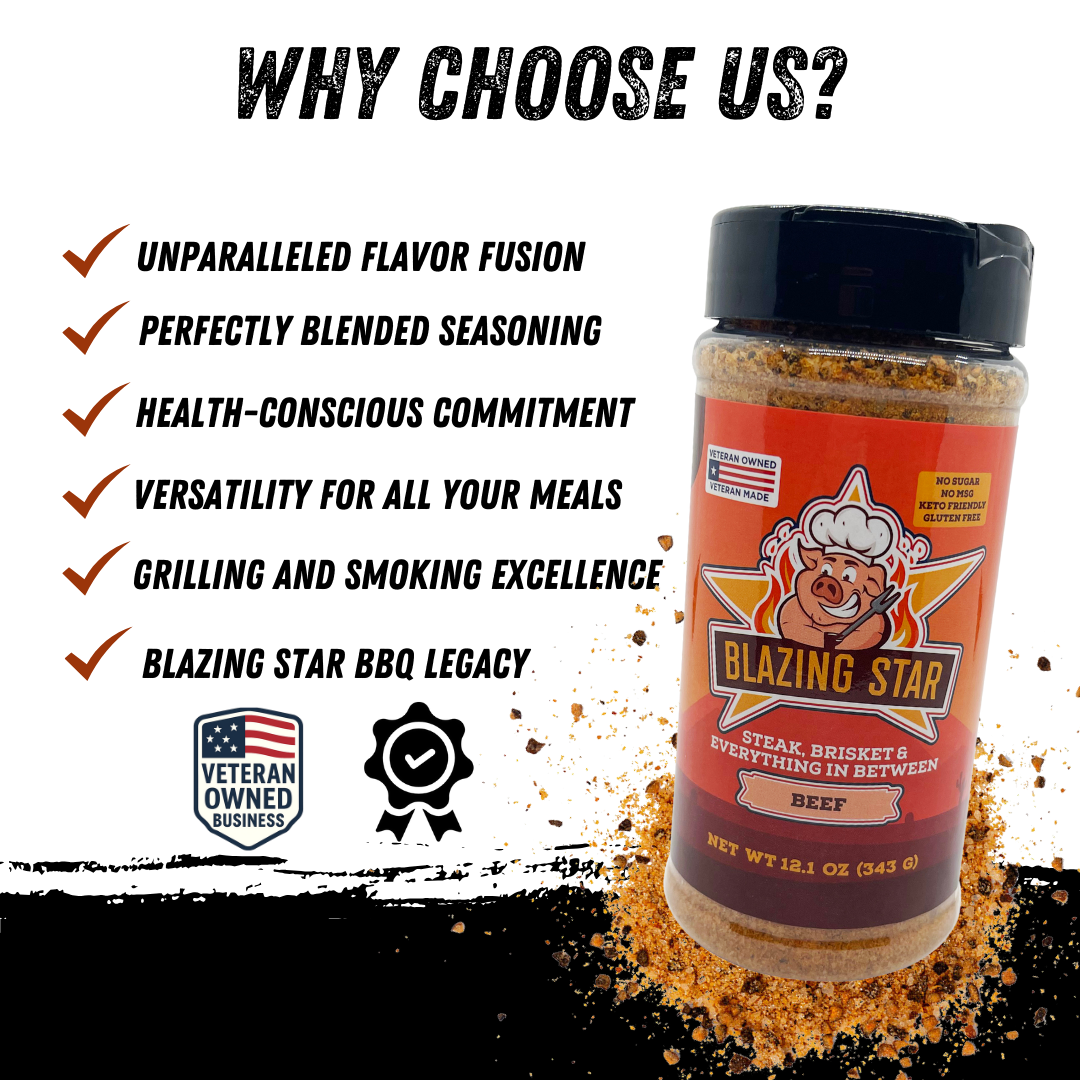 Blazing Star Beef Rub and Seasoning