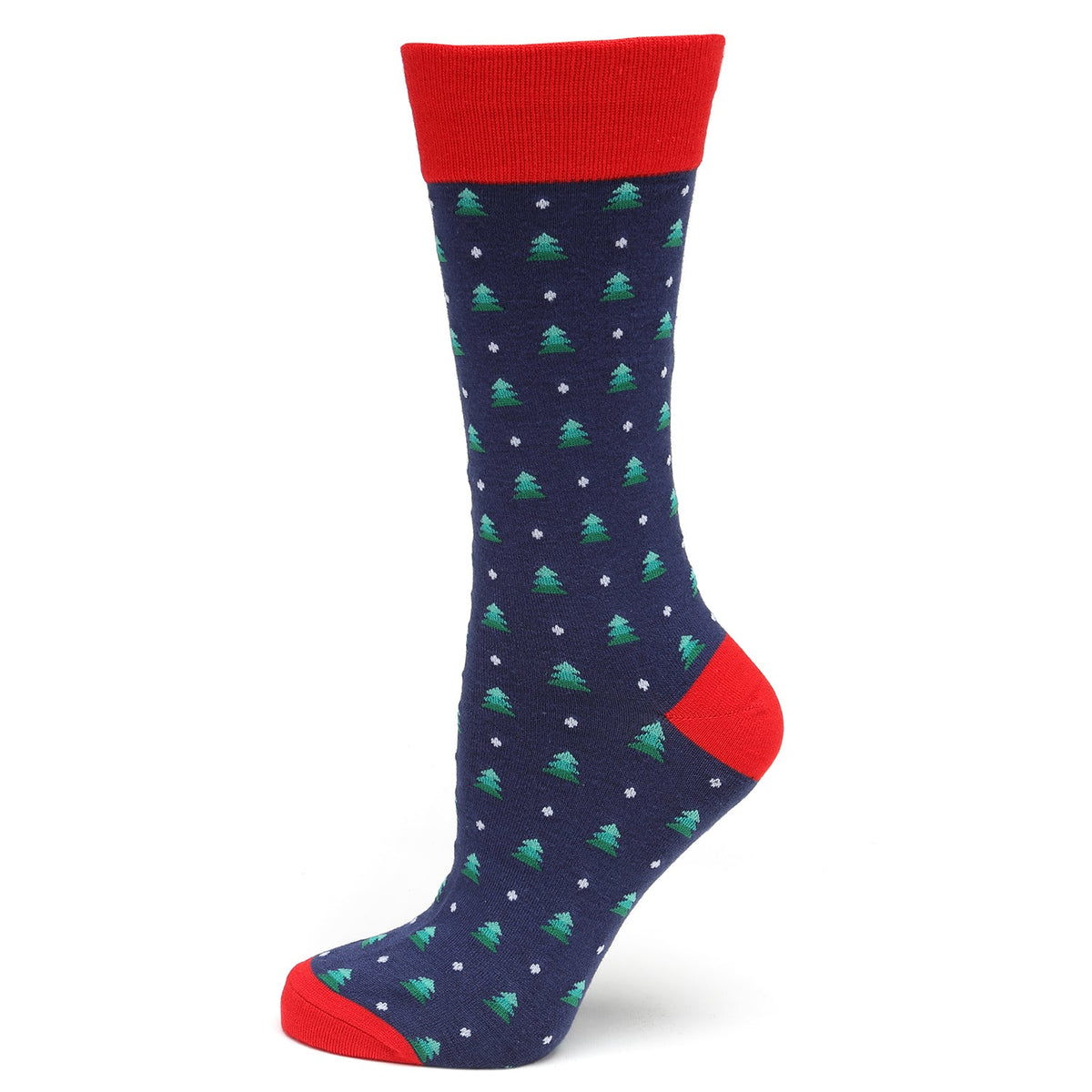 Holiday Tree Silk Tie & Socks Gift Set
