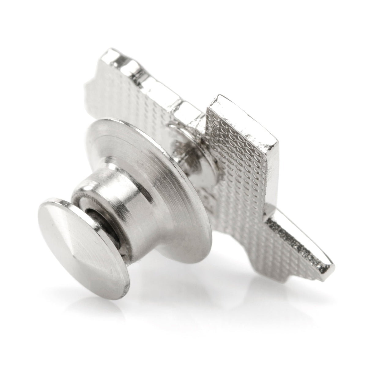 Silver Texas Cufflinks & Lapel Pin Gift Set