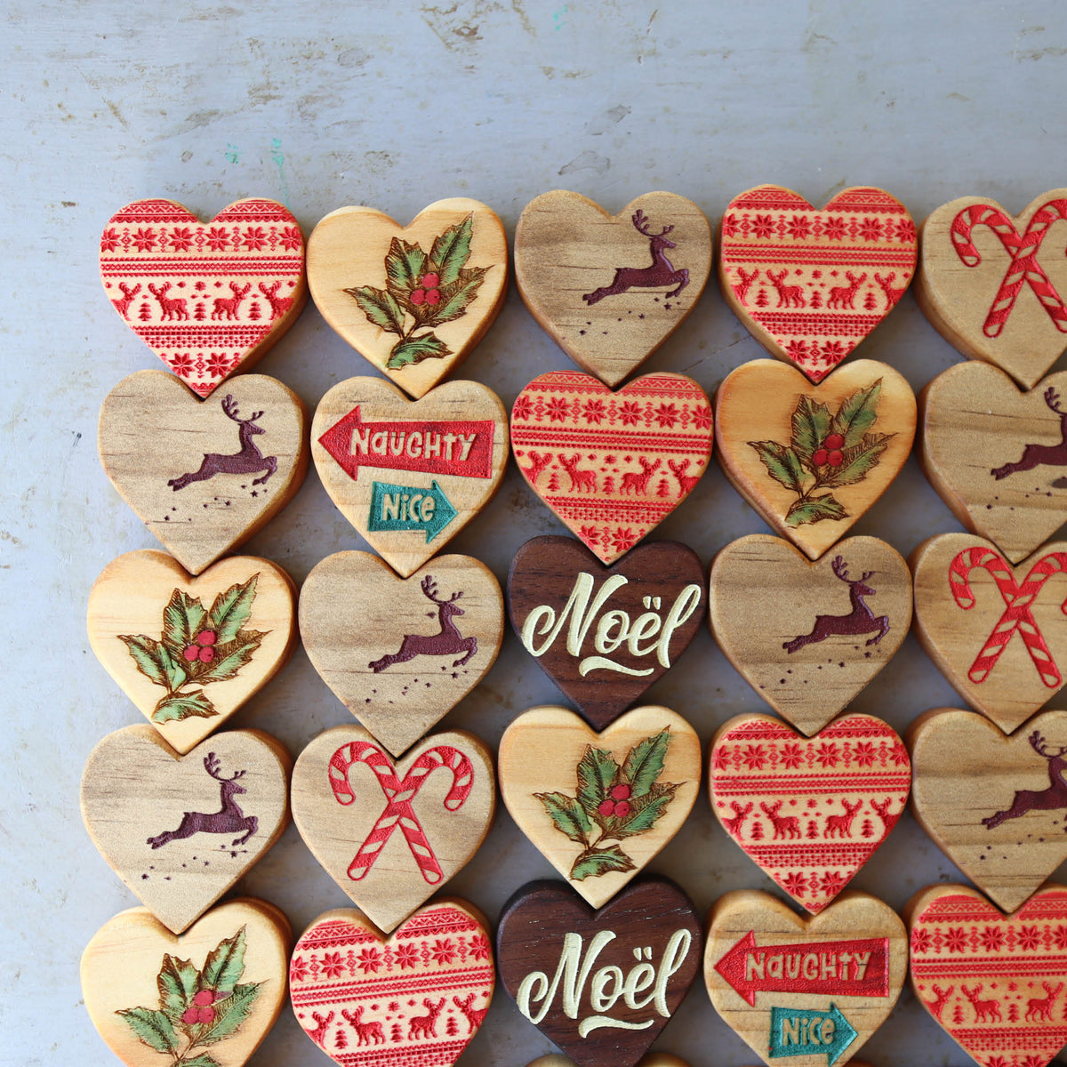 Christmas Hearts :: Engraved Sets