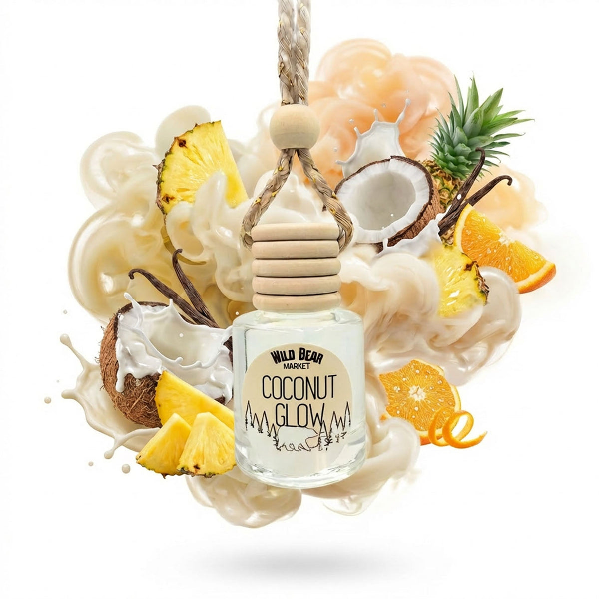 Coconut Glow Car Freshener