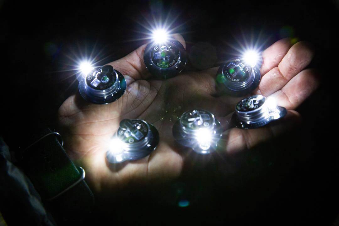 BUTTON LAMP Adhesive LED Utility Lights