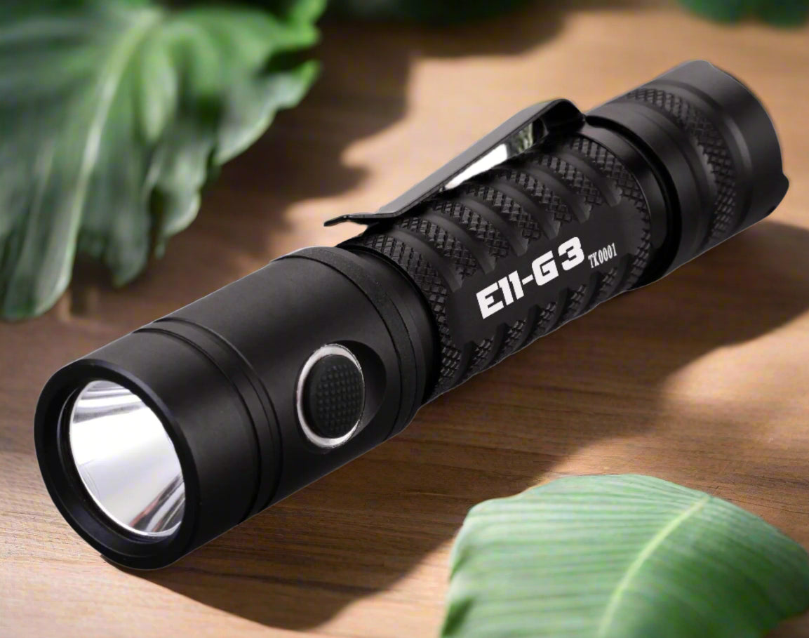 E11-Gen3 2,020 Lumen Rechargeable EDC Flashlight
