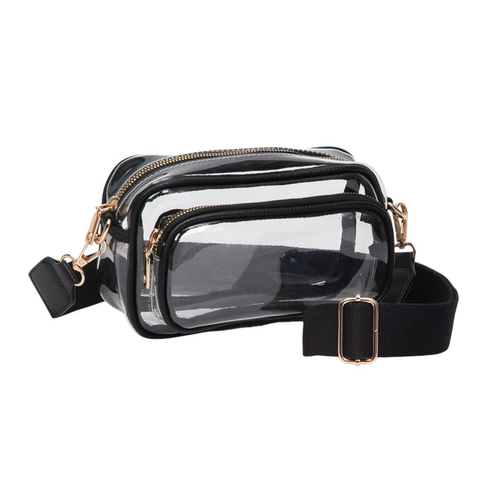 Transparent Rectangular Crossbody Bag