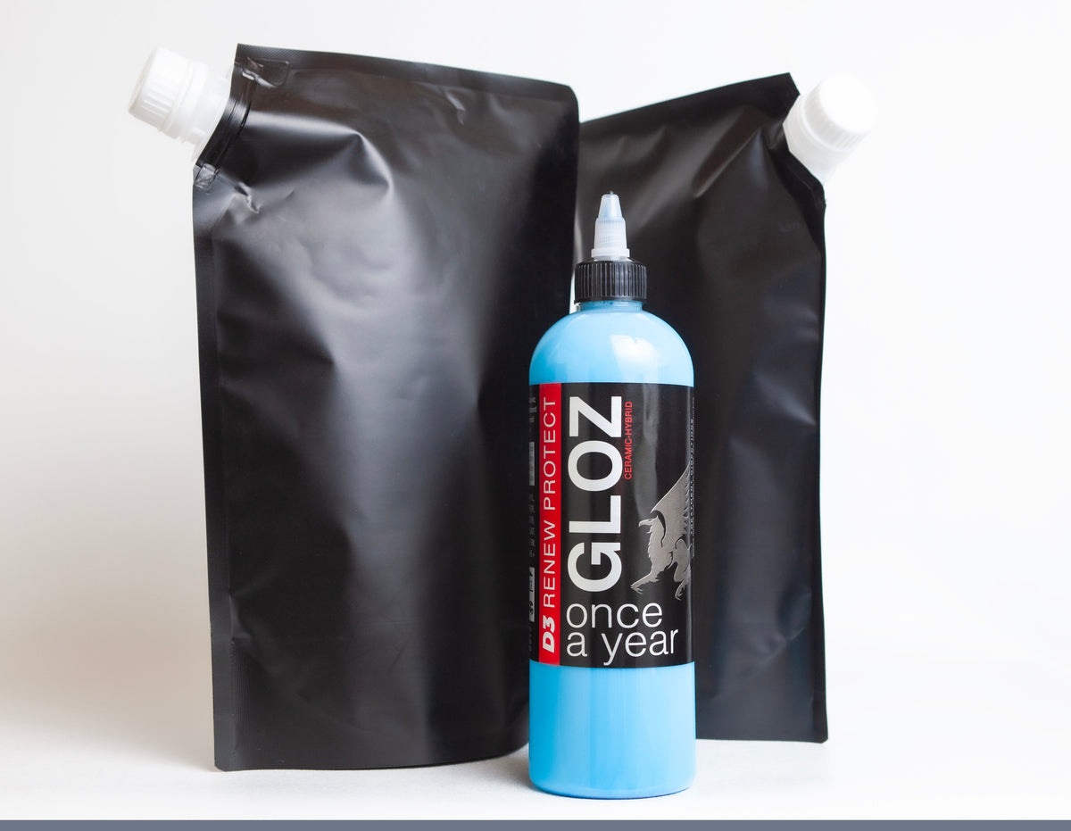 GLOZ Full Kit – Ceramic Hybrid Gloss Restorer & Protectant