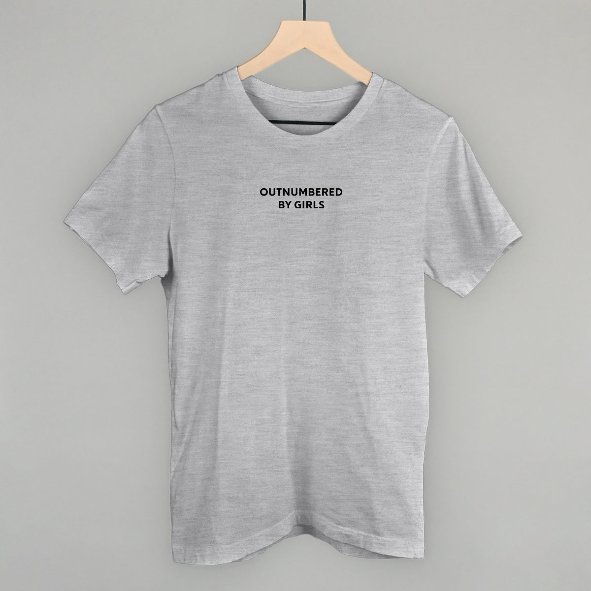 Outnumbered By Girls tee, alternate color