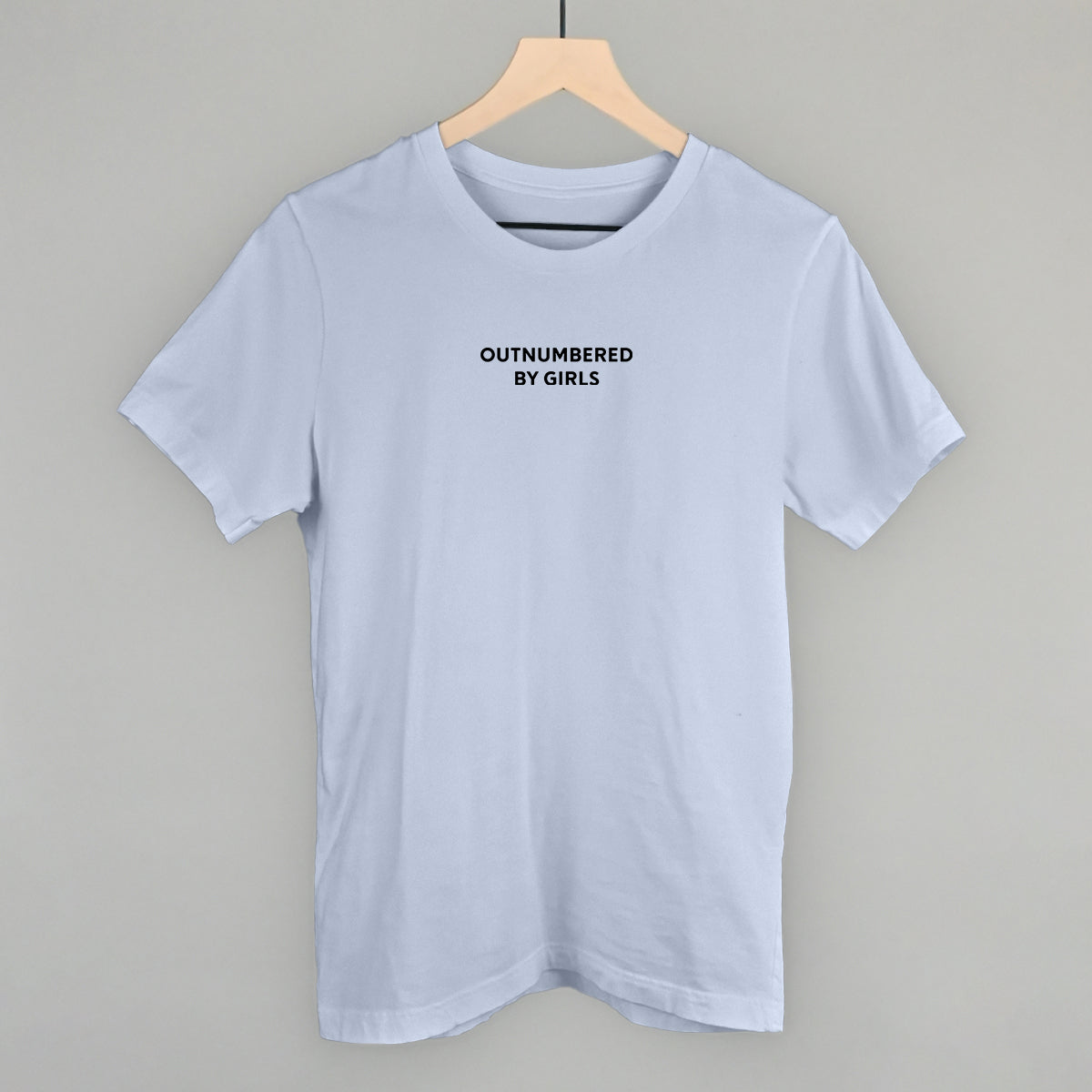 Outnumbered By Girls tee, alternate color
