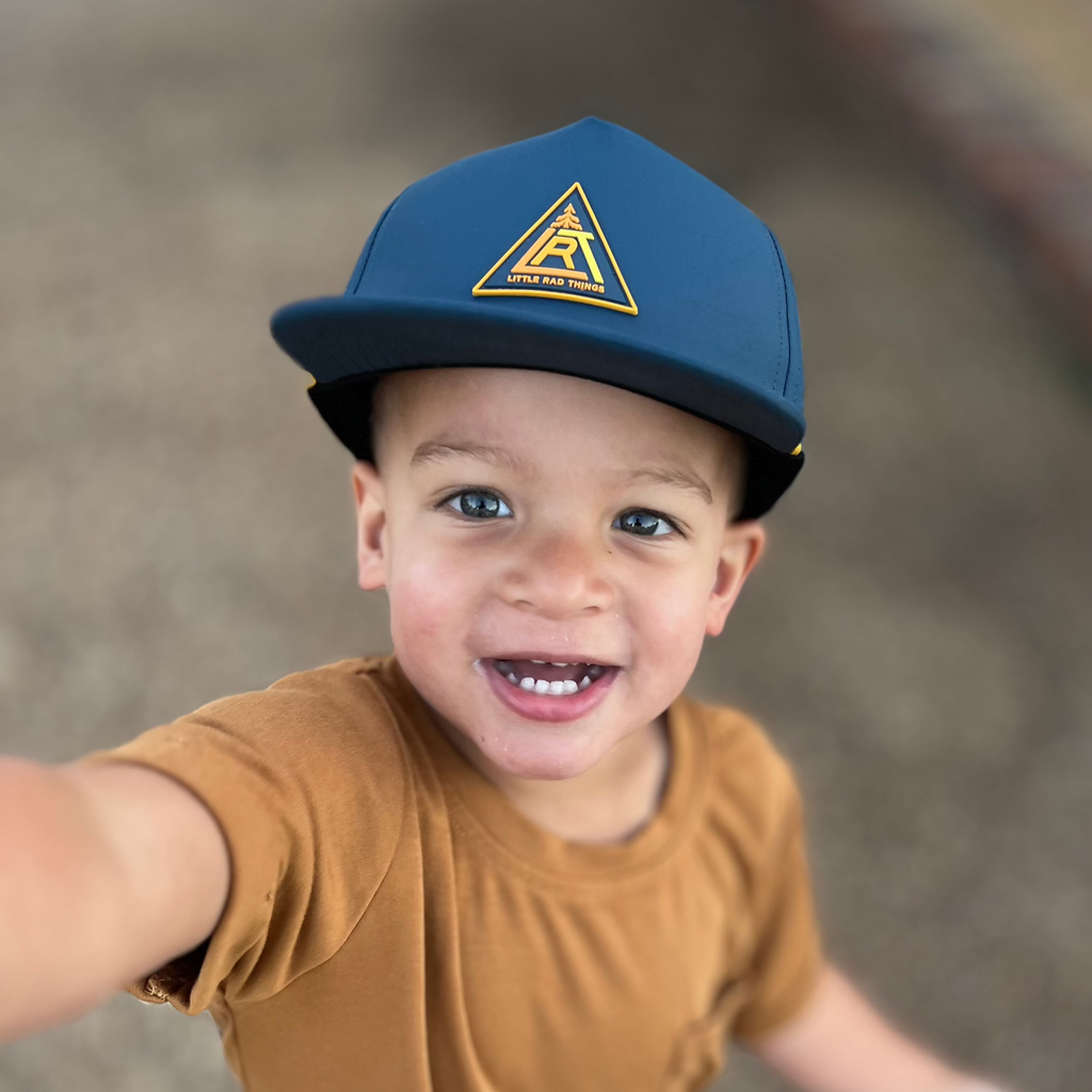 Waterproof LRT Adventure Snapback Hat - Pewter