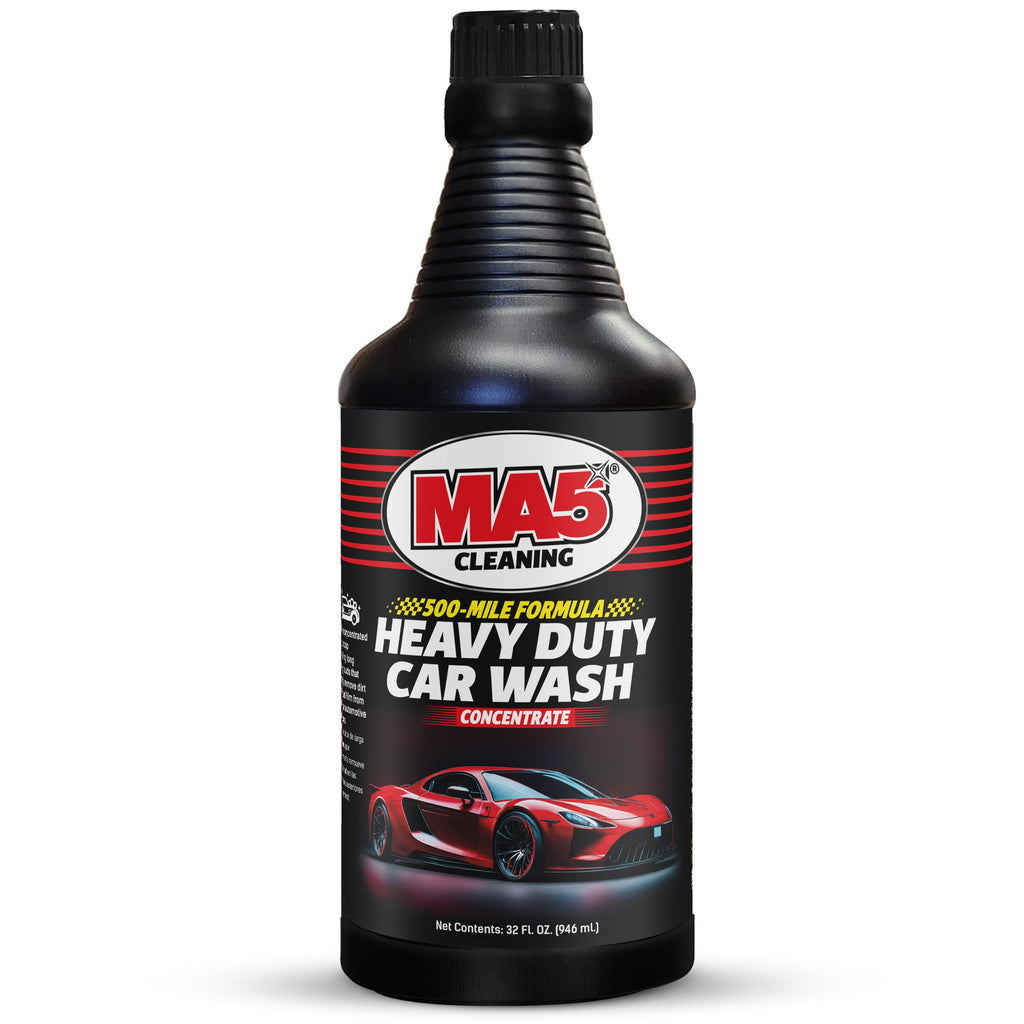 MA5X Concentrated Car Wash Soap: High Foam, Streak-Free