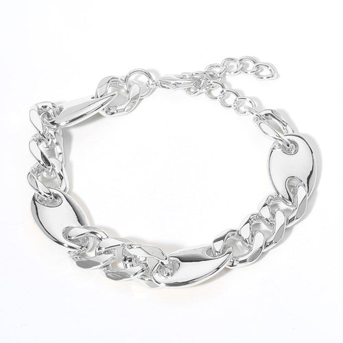 14K Gold Plated Mariner Link Chain Bracelet