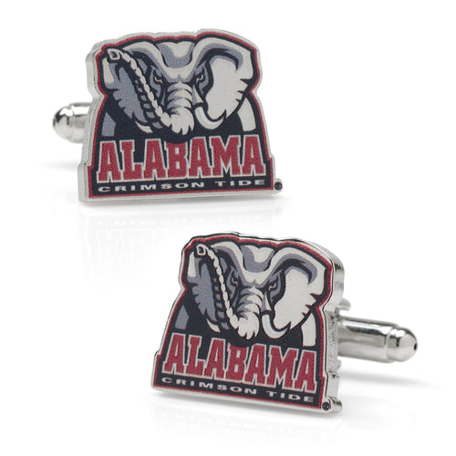 Alabama elephant mascot cufflinks