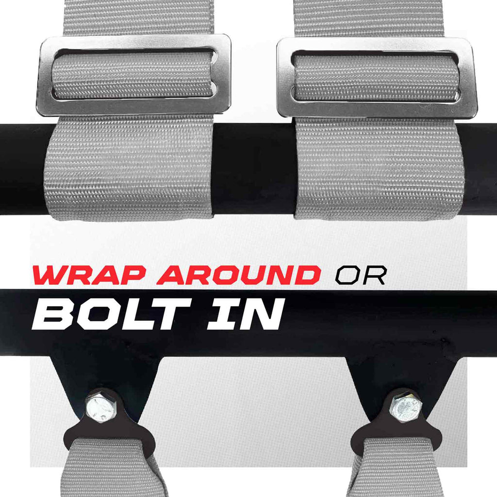 Pro Series 3" 4 point Harness Seat Belt 50 Caliber Racing