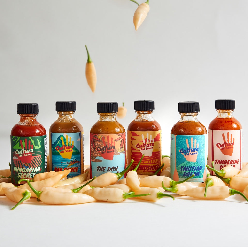 Hot Sauce Gift Sampler, 5 Bestsellers
