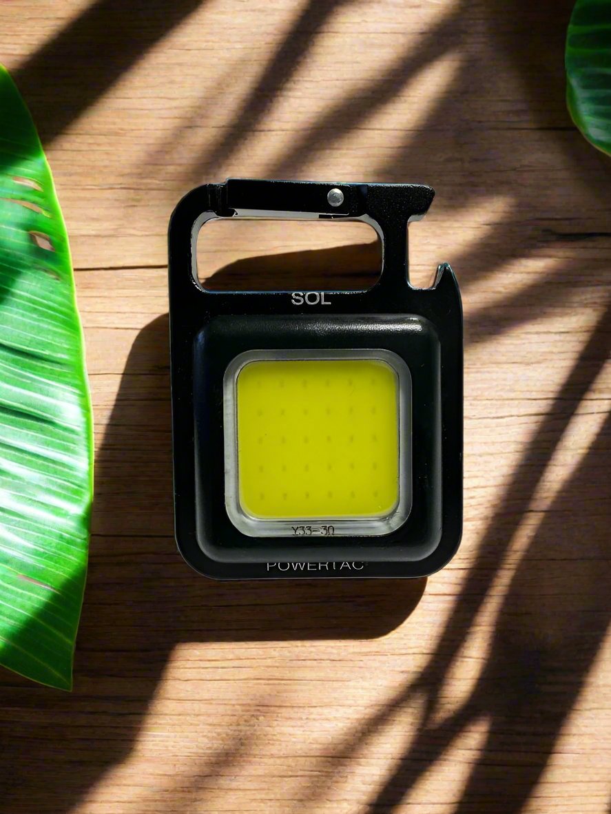 SOL LED Rechargeable Keychain Light