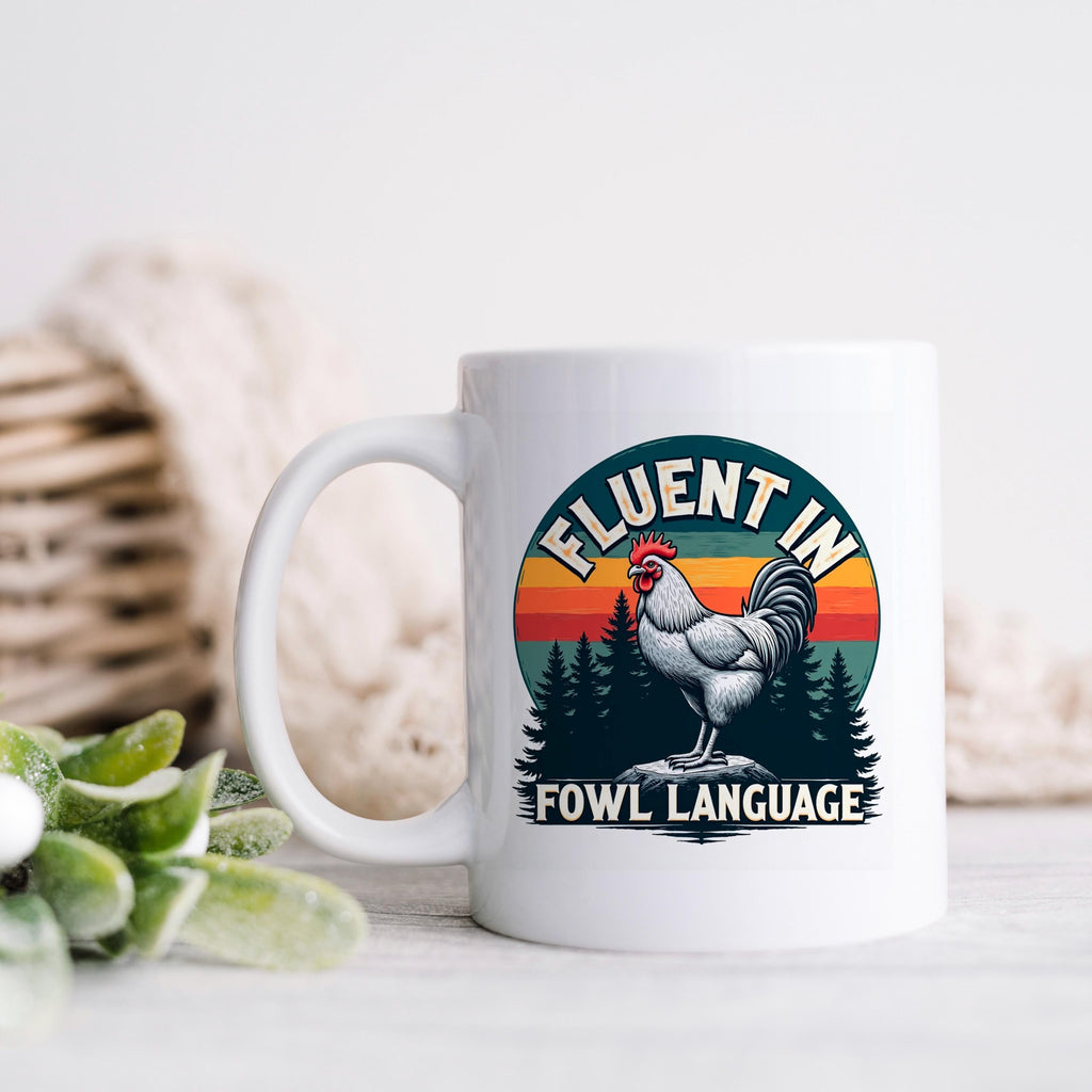 Funny Rooster Coffee Mug