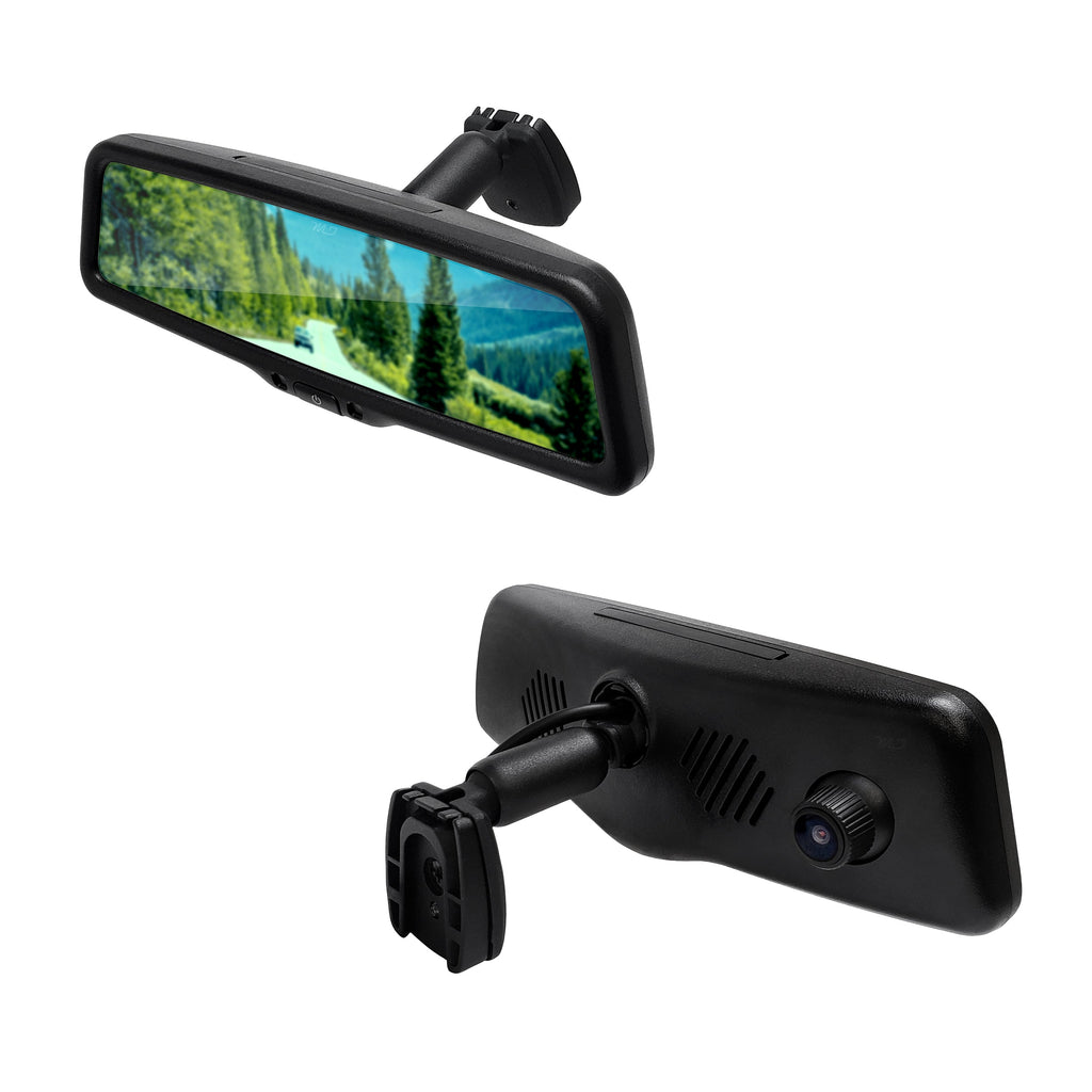 Master Tailgaters 10" Mirror Dash Cam with Backup Camera
