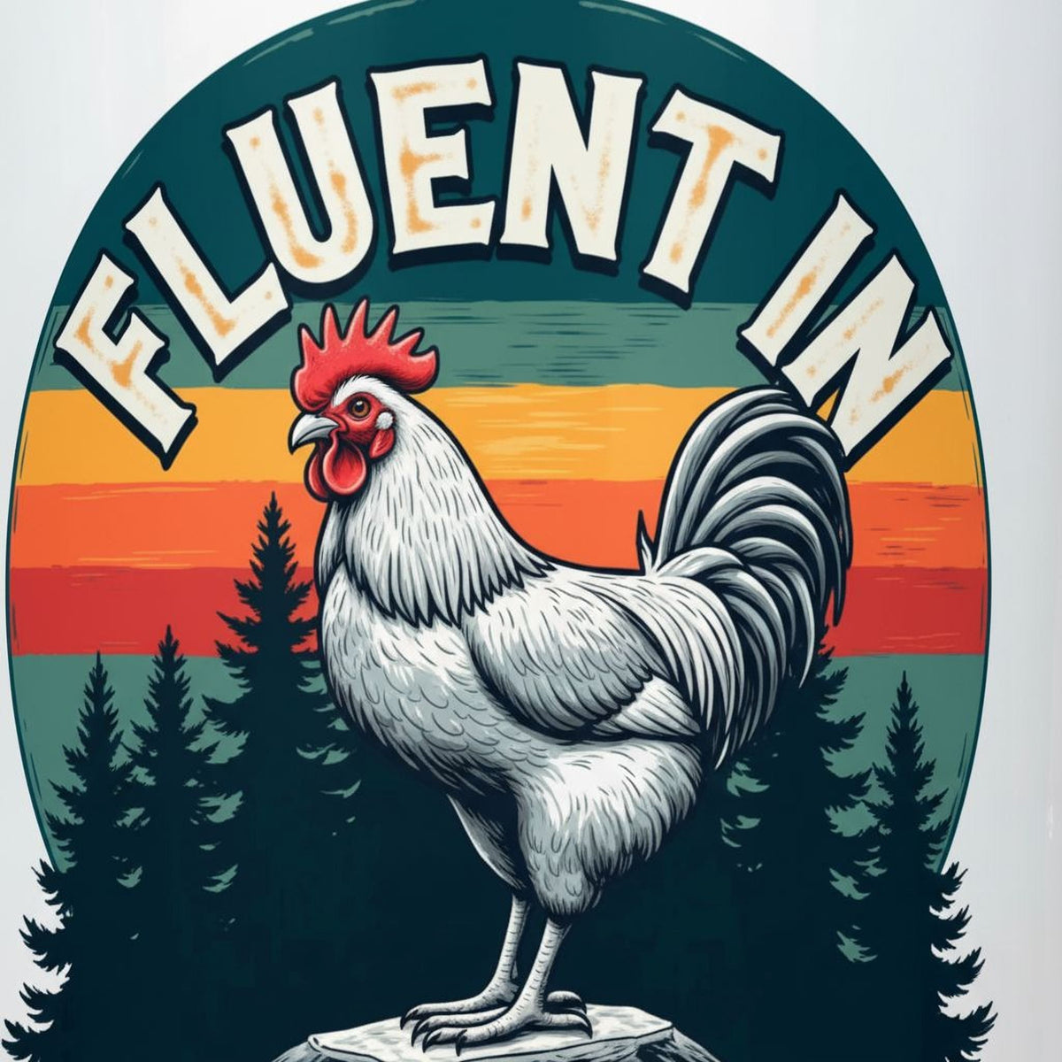 Funny Rooster Coffee Mug